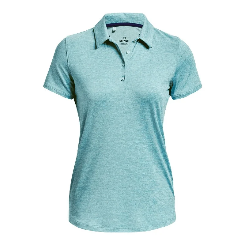 Under Armour Ladies Playoff Golf Polo Shirt 1377335 Fashionable Button-Front Short Sleeve Under Armour Ladies Playoff Golf Polo Shirt 1377335 Fashionable Button-Front Short Sleeve
