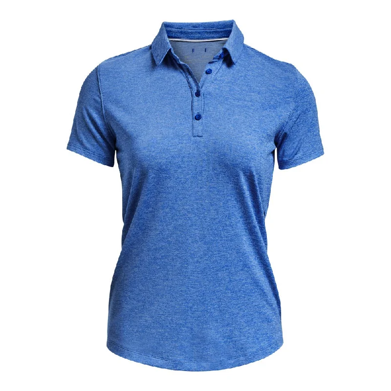 Under Armour Ladies Zinger Golf Shirt 1363949 Cozy Knit Short Sleeve Top