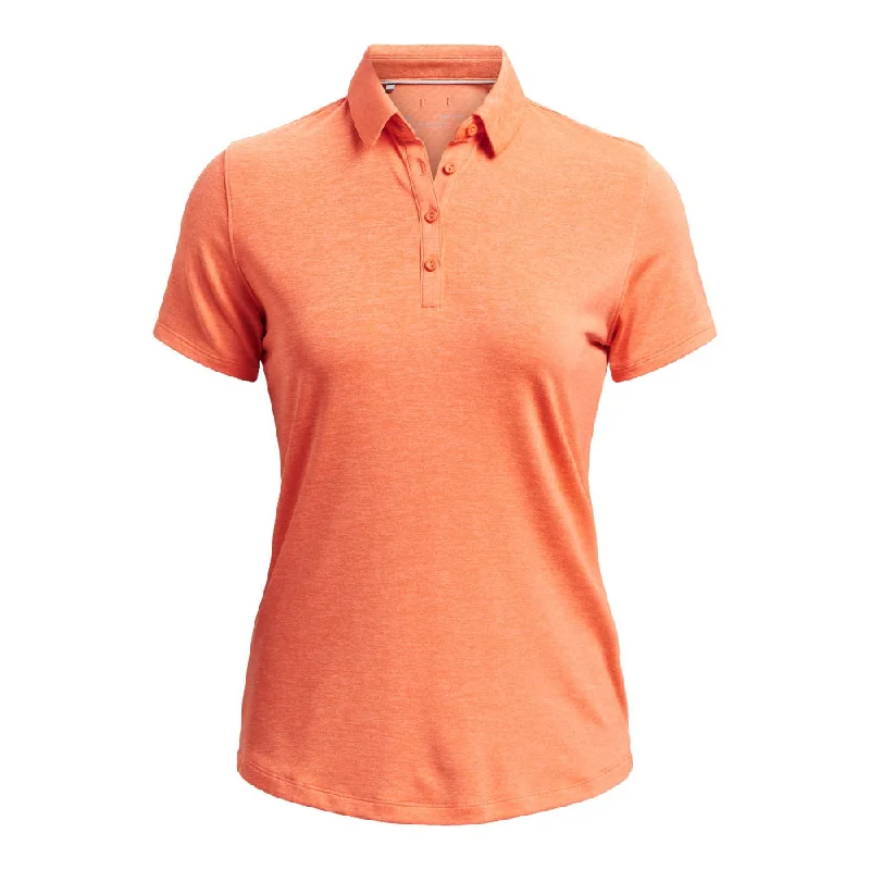 Under Armour Ladies Zinger Golf Shirt 1363949 Casual Cotton Short Shirt