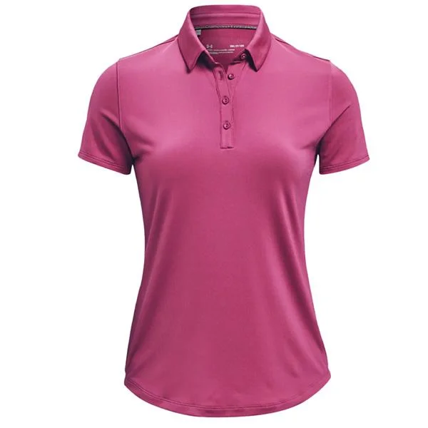 Under Armour Ladies Zinger Golf Shirt 1363949 Fashionable Tied Short Sleeve