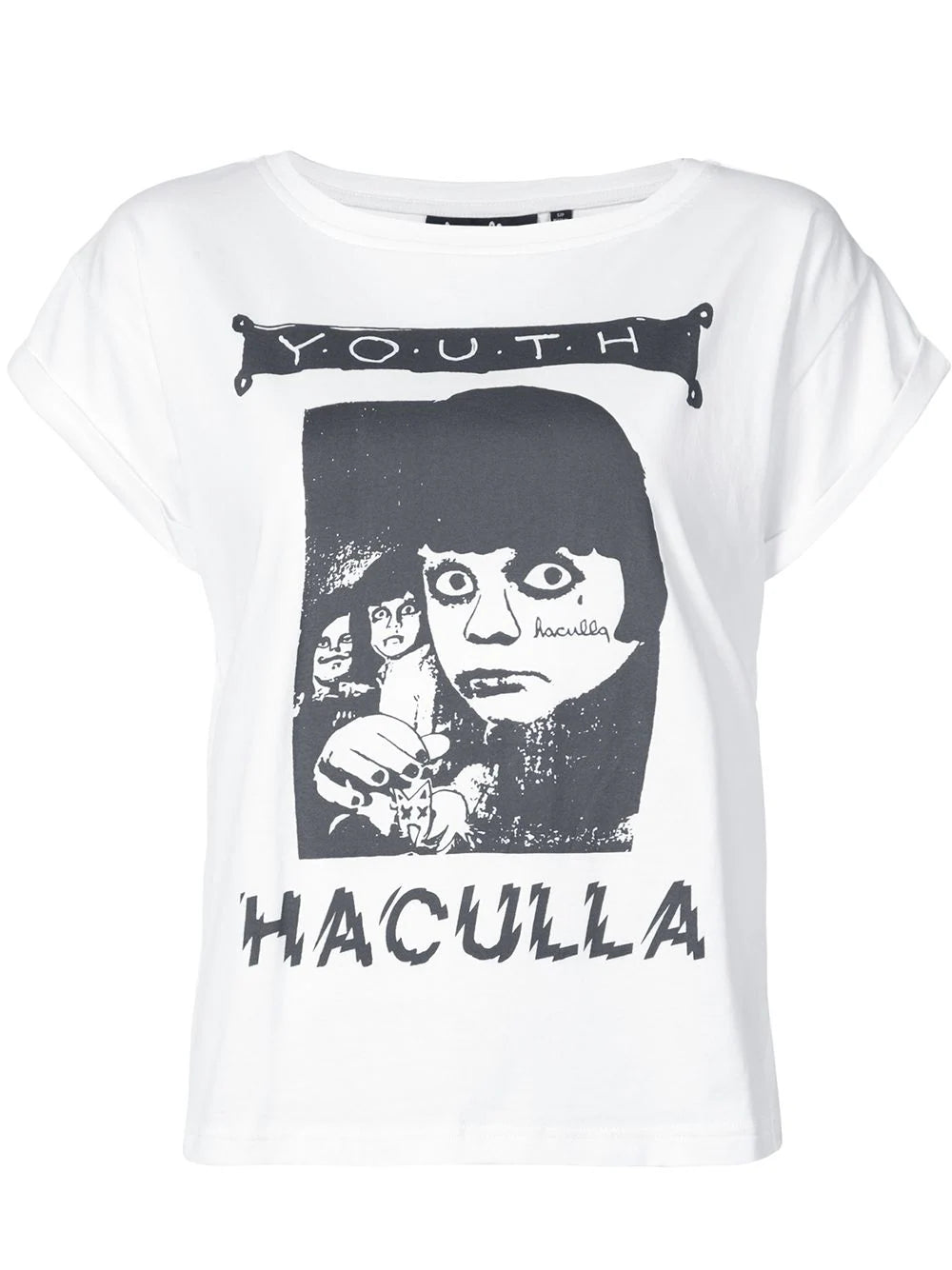 WE ARE THE YOUTH TEE Polka Dot Checkered Tartan