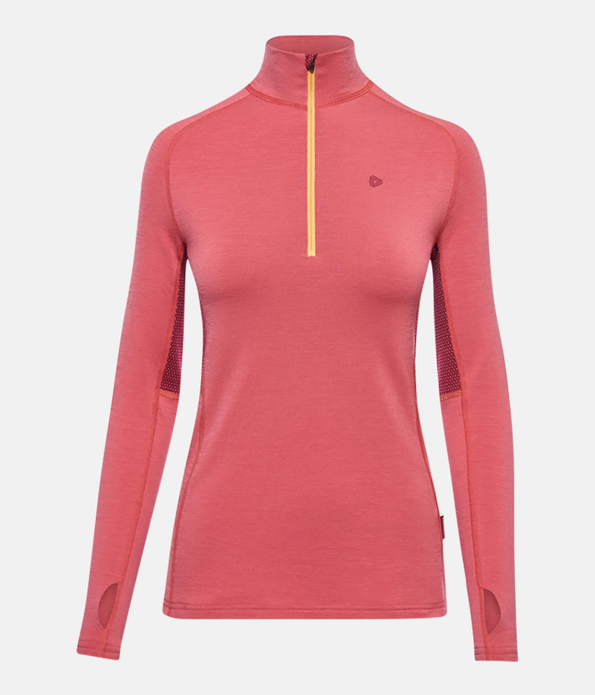 Women’s Merino Arctic Thermal 1/2 Zip LS Shirt Modern Casual Short Sleeve