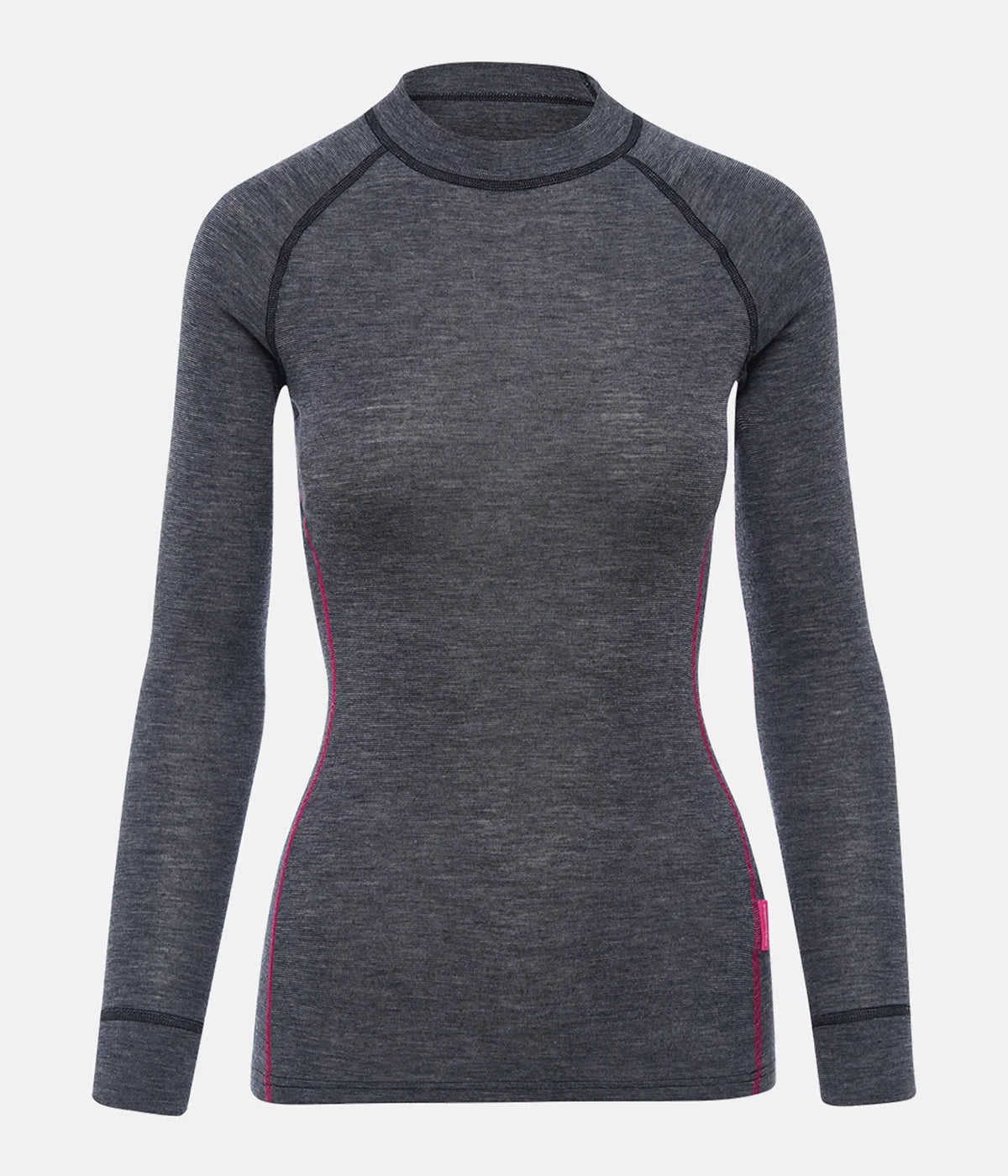 Women's Merino Warm Active Thermal LS Shirt Trendy Print Short Sleeve