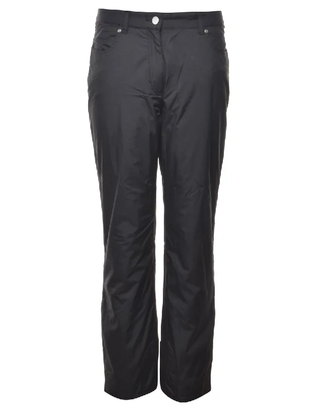 Black Classic Ski Trousers - W32 L31 Trousers Occasion Special