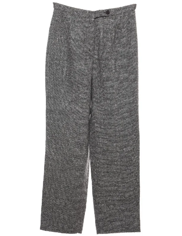 Classic Grey Casual Trousers - W30 L30 Trousers Cargo pockets