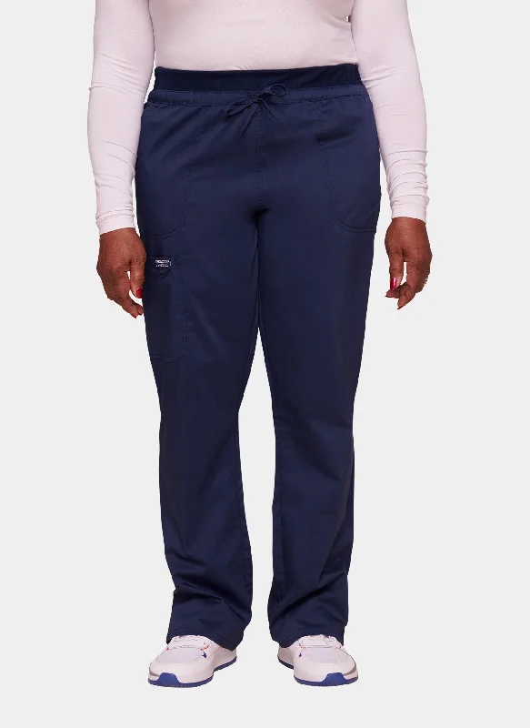 Cherokee WW Revolution Mid Rise Tapered Leg Drawstring Scrub Trousers WWE105 - Navy Trousers New Arrival Cherokee WW Revolution Mid Rise Tapered Leg Drawstring Scrub Trousers WWE105 - Navy Trousers New Arrival
