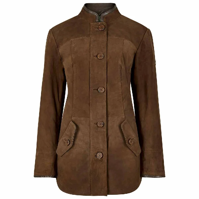 Dubarry Joyce Leather Jacket Plaid Jacket Tartan Jacket Houndstooth Jacket