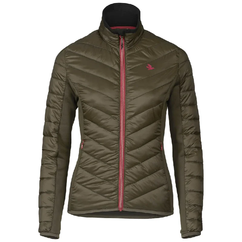 Hawker Hybrid Ladies Jacket by Seeland Zippered Front Buttoned Front Snap Front