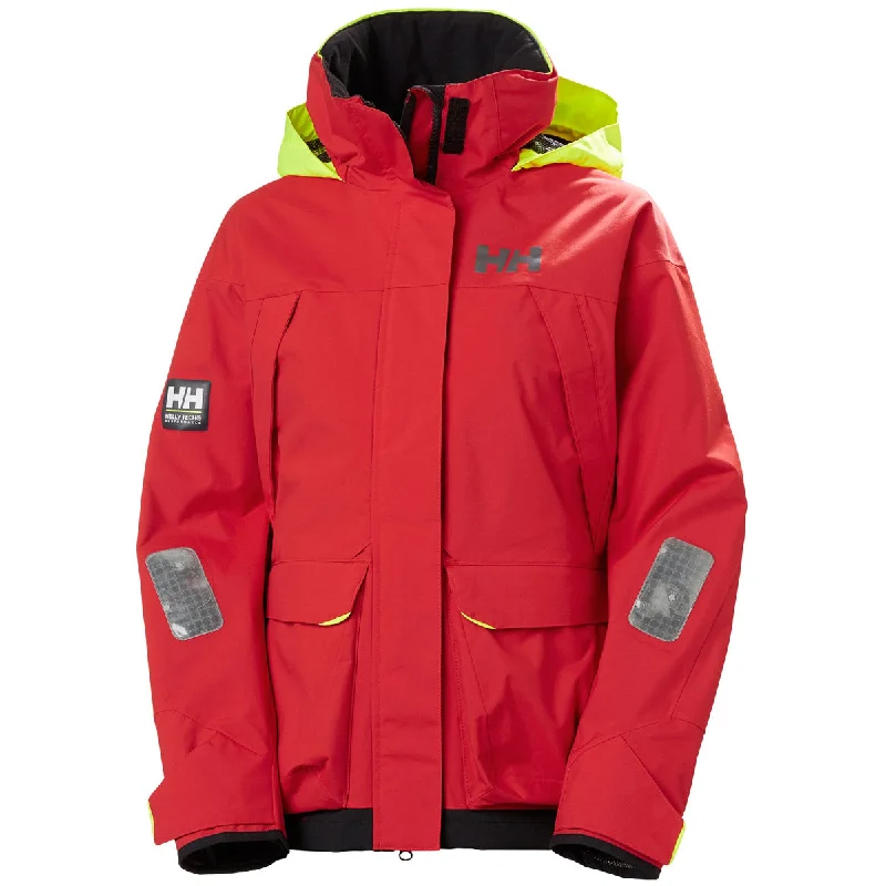 Helly Hansen Womens Pier 3.0 Jacket Front Pockets Side Pockets Patch Pockets