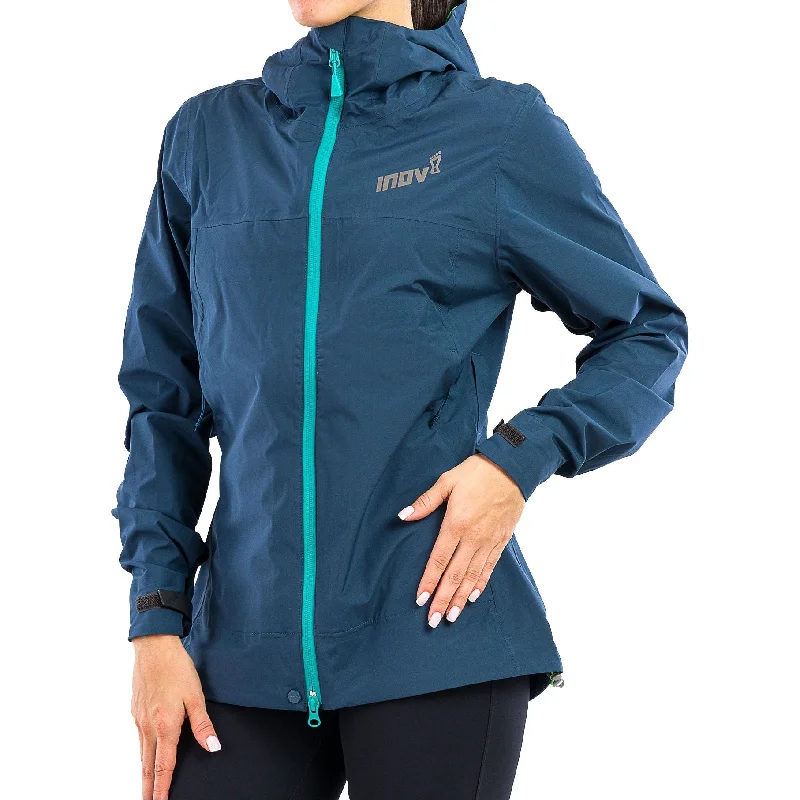 Inov8 VentureLite Womens Waterproof Jacket - Navy Cotton Fabric Linen Fabric Terry Fabric Inov8 VentureLite Womens Waterproof Jacket - Navy Cotton Fabric Linen Fabric Terry Fabric