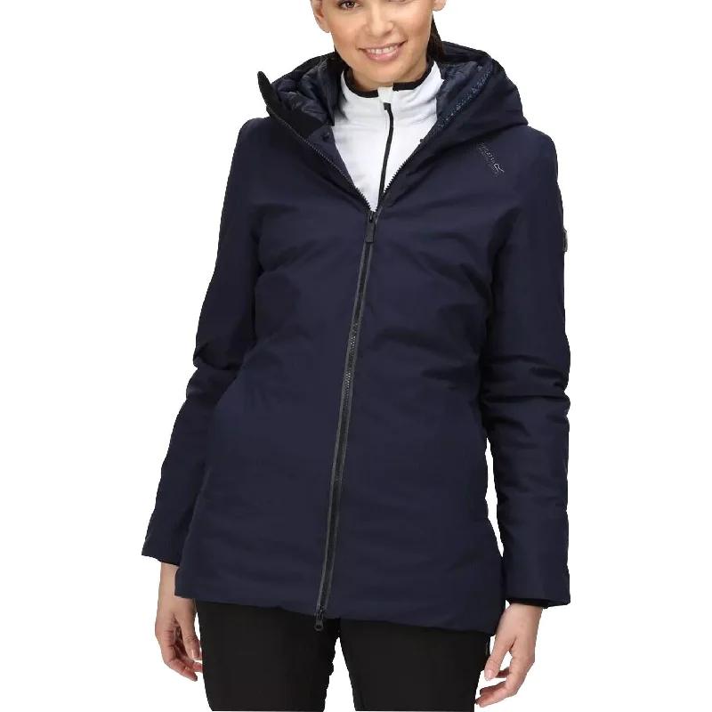 Regatta Sanda Womens Waterproof Jacket - Navy Striped Jacket Polka Dot Jacket Floral Jacket Regatta Sanda Womens Waterproof Jacket - Navy Striped Jacket Polka Dot Jacket Floral Jacket