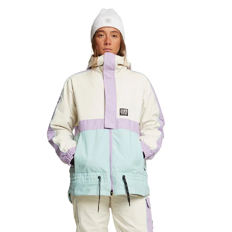 Rojo 2024 Retro Jo Jacket - Snow White Cotton Jacket Linen Jacket Terry Jacket