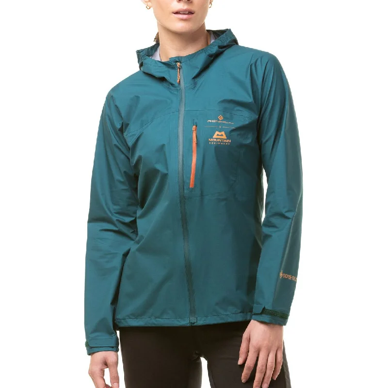 Ronhill Tech GORE-TEX Mercurial Womens Running Jacket - Green Notch Collar Peter Pan Collar Cowl Neck Ronhill Tech GORE-TEX Mercurial Womens Running Jacket - Green Notch Collar Peter Pan Collar Cowl Neck