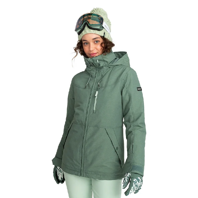 Roxy 2024 Presence Parka Jacket - Dark Forest Oversized Jacket Tailored Jacket Straight Jacket Roxy 2024 Presence Parka Jacket - Dark Forest Oversized Jacket Tailored Jacket Straight Jacket