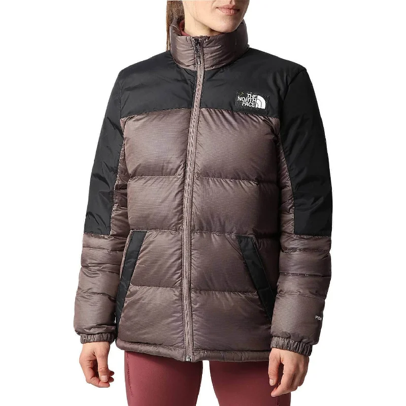 The North Face Diablo Womens Down Jacket - Brown Notch Collar Peter Pan Collar Cowl Neck The North Face Diablo Womens Down Jacket - Brown Notch Collar Peter Pan Collar Cowl Neck