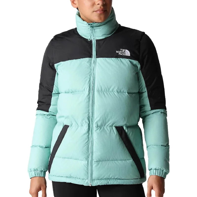 The North Face Diablo Womens Down Jacket - Green Elasticated Jacket Padded Jacket Insulated Jacket The North Face Diablo Womens Down Jacket - Green Elasticated Jacket Padded Jacket Insulated Jacket