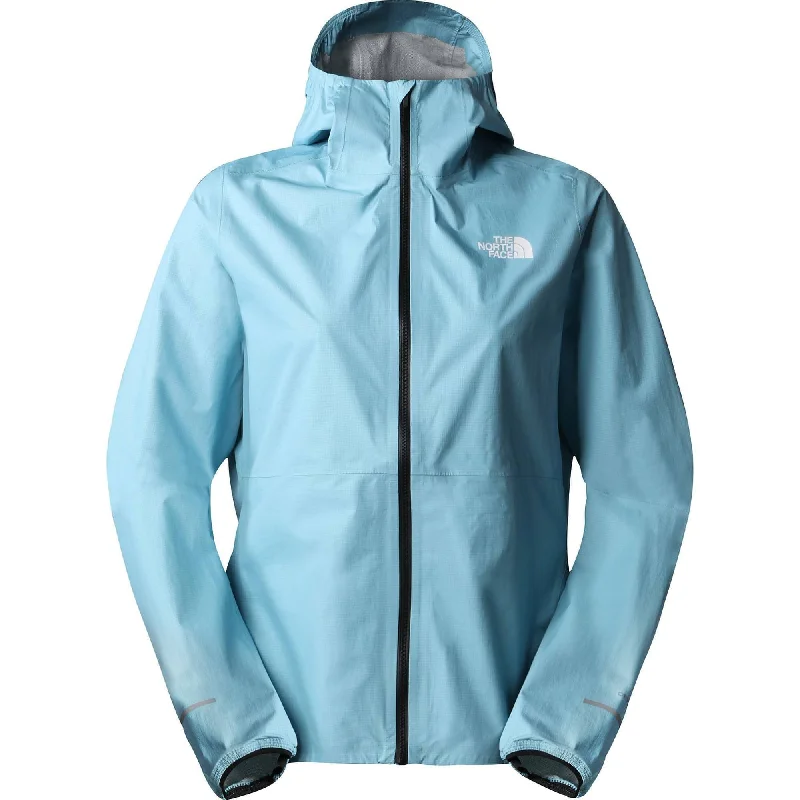 The North Face Higher Womens Running Jacket - Blue Denim Jacket Leather Jacket Suede Jacket