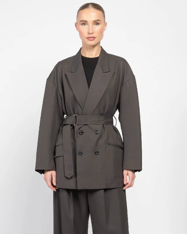 Drop Shoulder Jacket Zippered Jacket Buttoned Jacket Snapped Jacket