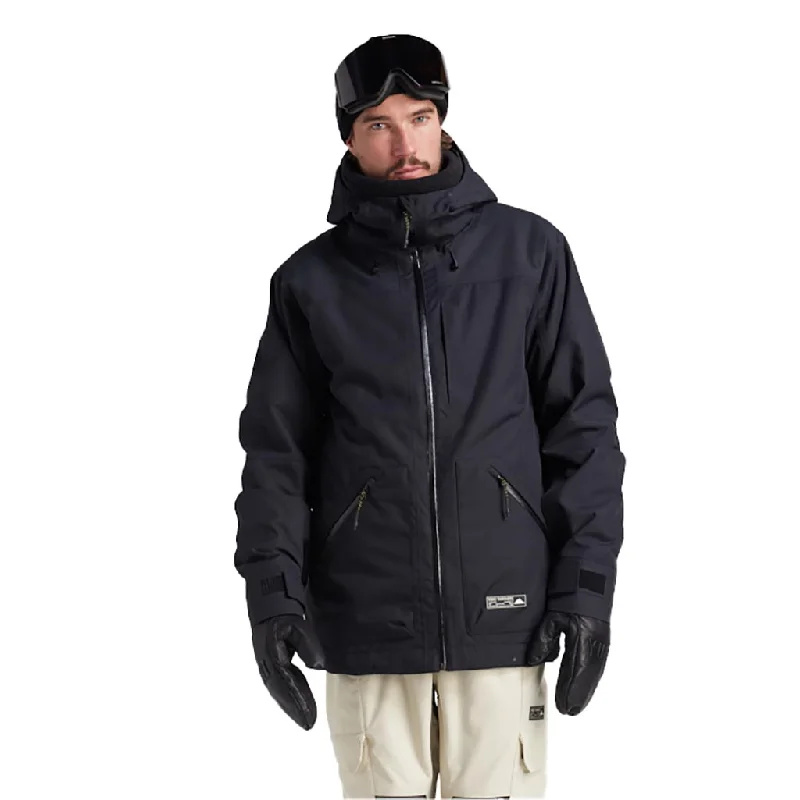 Yuki Threads 2024 Northbound Jacket - Black Zippered Front Buttoned Front Snap Front Yuki Threads 2024 Northbound Jacket - Black Zippered Front Buttoned Front Snap Front