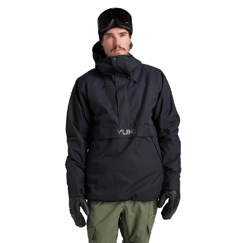 Yuki Threads 2024 Street Jacket - Black Knit Jacket Woven Jacket Fleece Jacket