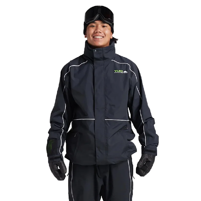 Yuki Threads 2024 Vibes Jacket - Black Ribbed Jacket Pleated Jacket Ruffled Jacket