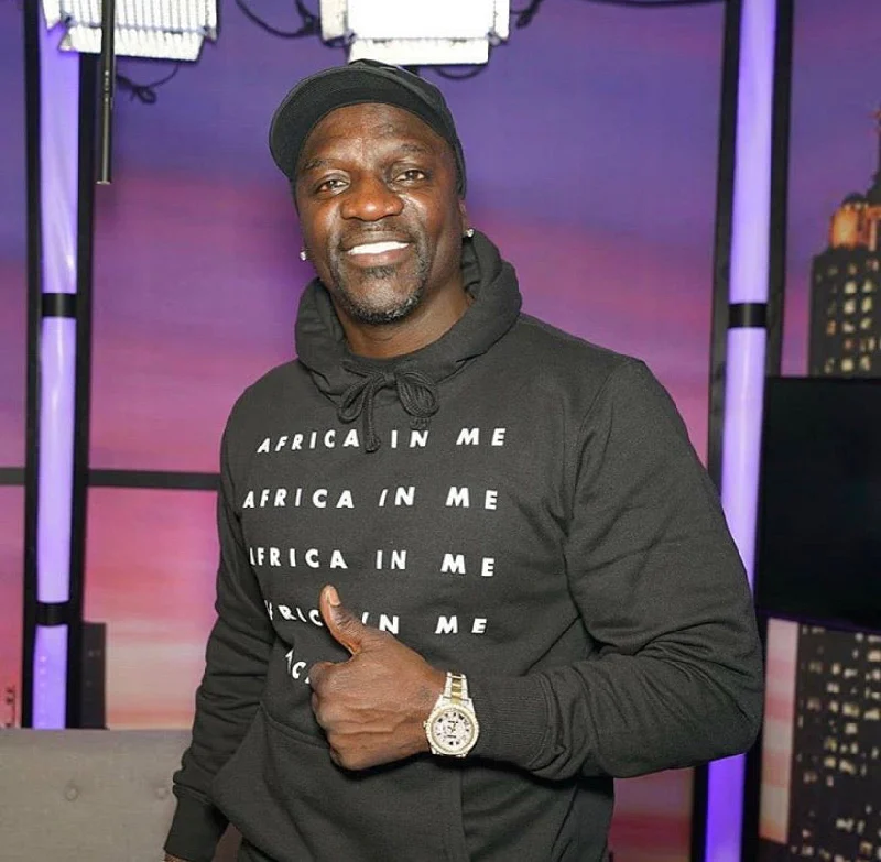 Africa In Me “Text” Hoodie Hoodie with Turtle Neck Cozy Winter