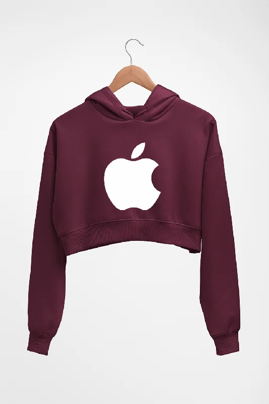 Apple Crop HOODIE FOR WOMEN Hoodie with Tie-Dye Psychedelic Retro