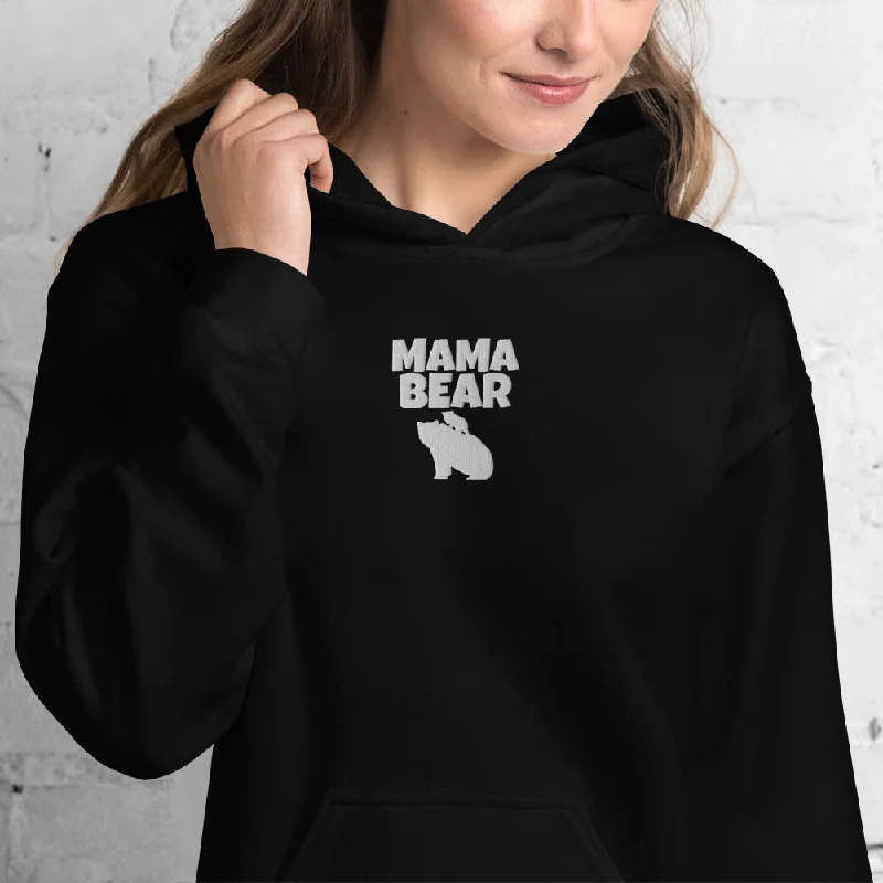 BOLD Mama Bear Embroidered Multiple Colors Mothers, Mom, Mother's Day Soft, Smooth, And Stylish Heavy Blend Hoodie Hoodie with Embroidery Detailed Premium BOLD Mama Bear Embroidered Multiple Colors Mothers, Mom, Mother's Day Soft, Smooth, And Stylish Heavy Blend Hoodie Hoodie with Embroidery Detailed Premium