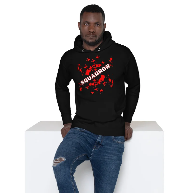 Custom Text Unisex Premium Hoodie Fighter Plane Squadron | Cotton Heritage M2580 Hoodie with Drop Shoulder Relaxed Streetwear Custom Text Unisex Premium Hoodie Fighter Plane Squadron | Cotton Heritage M2580 Hoodie with Drop Shoulder Relaxed Streetwear