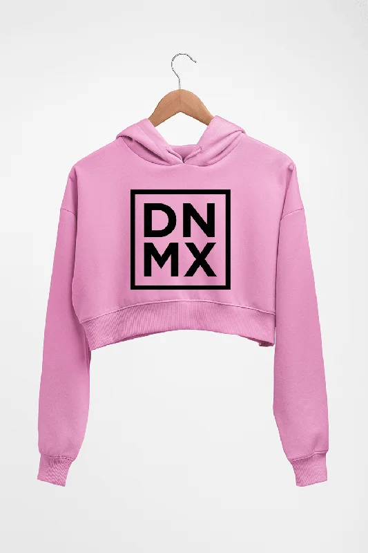 DNMX Crop HOODIE FOR WOMEN Hoodie with Elastic Cuffs Stretchable Comfortable