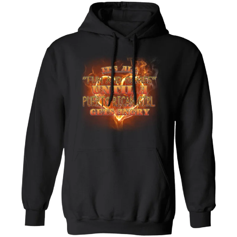 Fun And Games Hoodie Hoodie with Monochrome Minimalist Simple