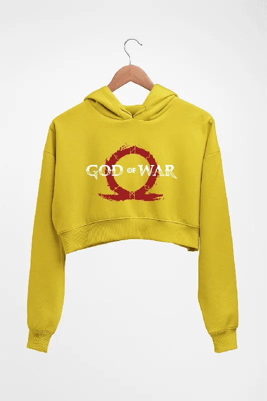 God of War Crop HOODIE FOR WOMEN Hoodie with Drawcord Adjustable Secure