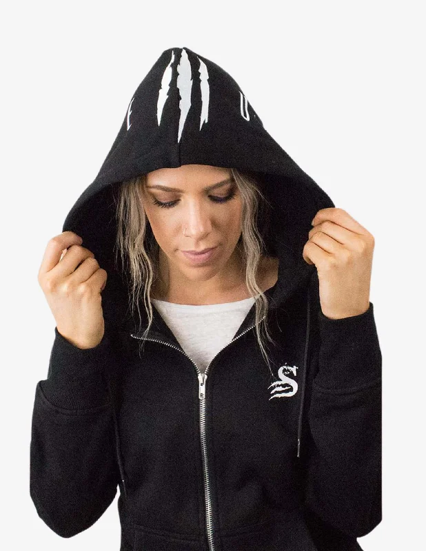 Gym Hoodie - Unisex - Black Hoodie with Pastel Soft Subtle