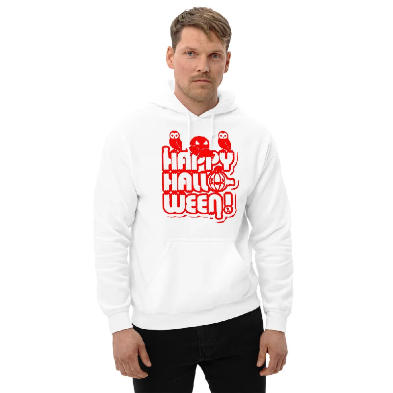 Happy Halloween! Unisex Heavy Blend Hoodie Hoodie with Drawcord Adjustable Secure