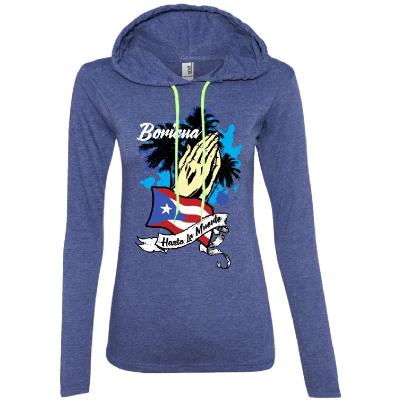 Hasta La Muerte - Ladies Hoodie Hoodie with Cropped Fit Short Trendy