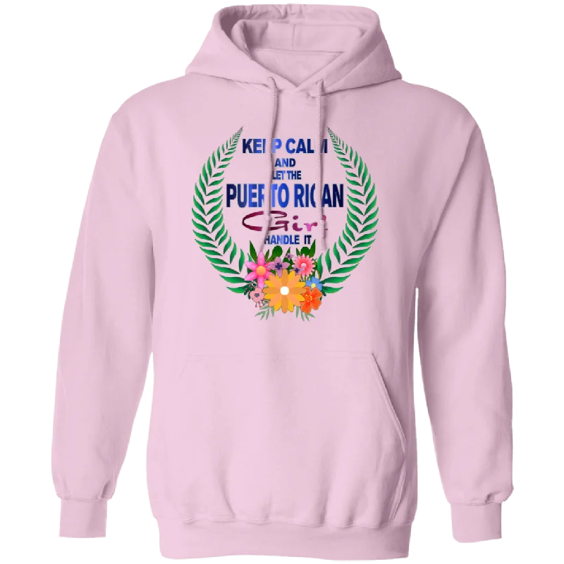 Keep Calm Let PR Girl Handle It Hoodie Hoodie with Hem Drawcord Adjustable Customizable Keep Calm Let PR Girl Handle It Hoodie Hoodie with Hem Drawcord Adjustable Customizable