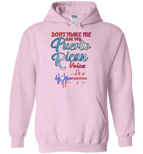 My Puerto Rican Voice Sound Wave Hoodie Hoodie with Cropped Fit Short Trendy