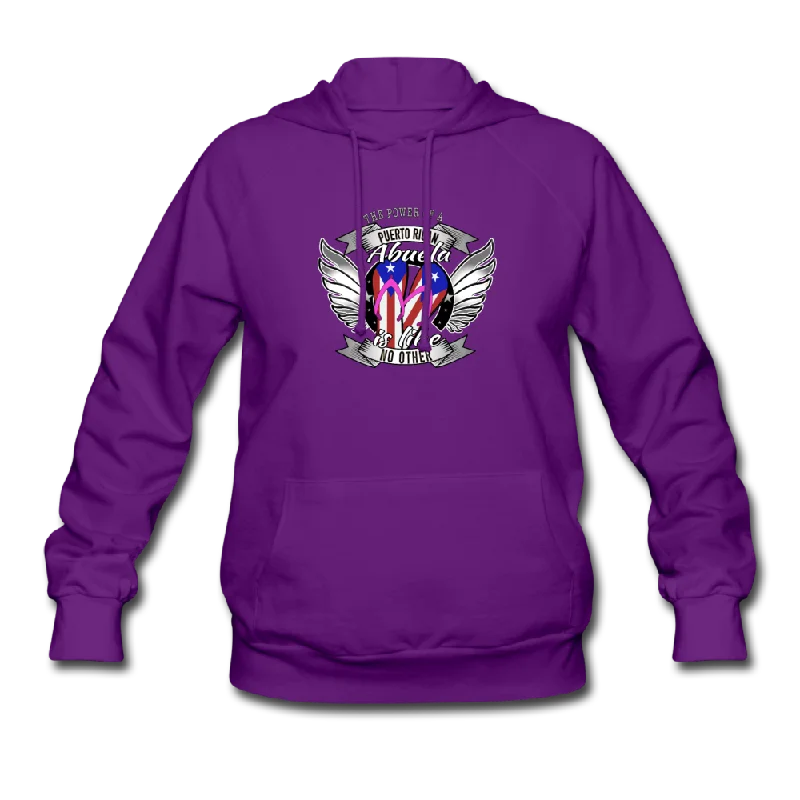 PR Abuela Power Hoodie Hoodie with Sequins Glamorous Eye-catching