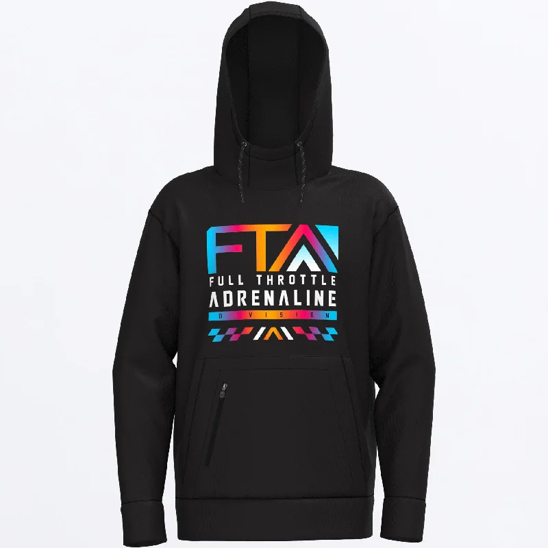 STYLZ Tech P/O Hoodie Hoodie with Hidden Zipper Minimalist Clean