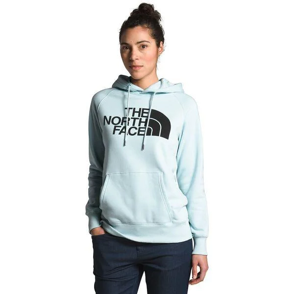 The North Face Womens Half Dome Hoodie Hoodie with Raglan Sleeves Sporty Comfortable The North Face Womens Half Dome Hoodie Hoodie with Raglan Sleeves Sporty Comfortable
