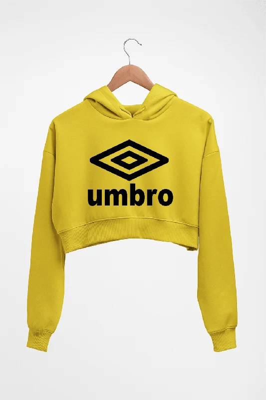 Umbro Crop HOODIE FOR WOMEN Hoodie with Contrast Stitching Detailed Premium