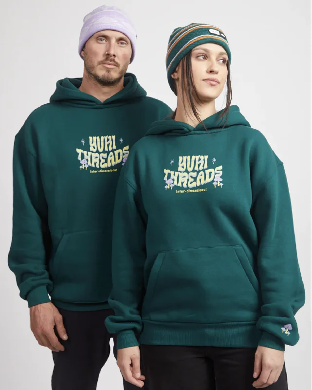 Yuki Threads InterDimensional Hoodie Hoodie with Typography Text Message