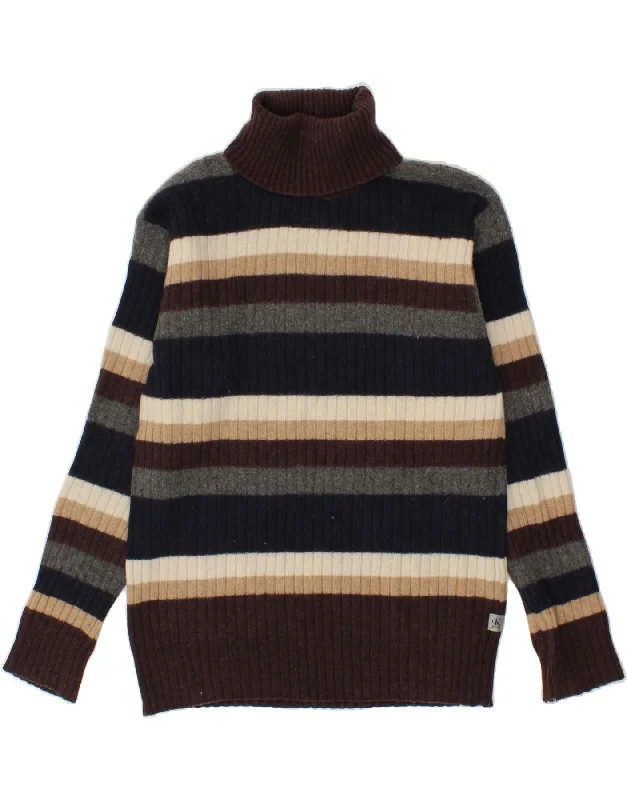 CALVIN KLEIN JEANS Womens Roll Neck Jumper Sweater UK 20 2XL Multicoloured Jersey Fabric Tulle Fabric Batik Fabric CALVIN KLEIN JEANS Womens Roll Neck Jumper Sweater UK 20 2XL Multicoloured Jersey Fabric Tulle Fabric Batik Fabric
