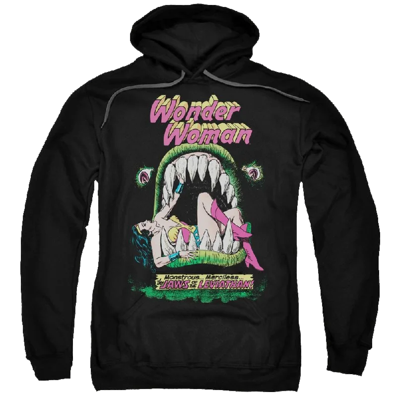 DC Comics Jaws - Pullover Hoodie Ruffle Sleeve Feminine