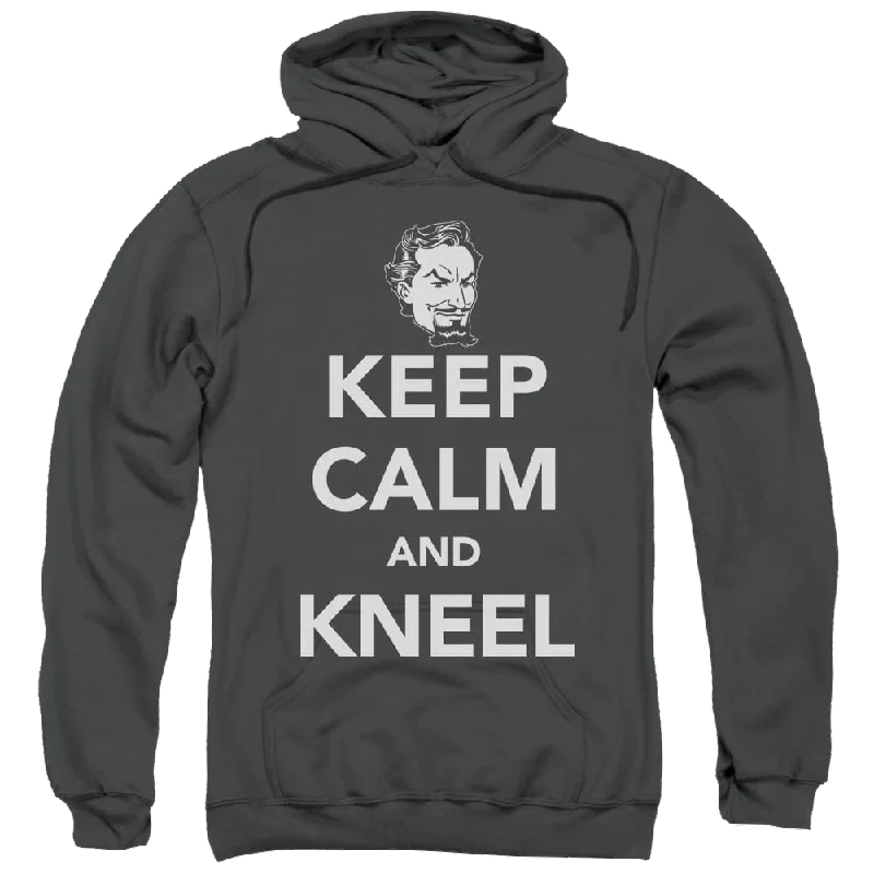 DC Comics Keep Calm And Kneel - Pullover Hoodie Long Bell Sleeve