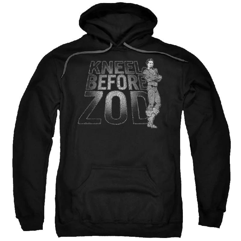 DC Comics Kneel Zod - Pullover Hoodie Leg Sleeve Comfort