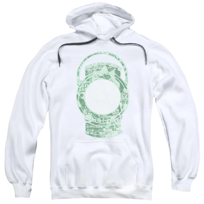 DC Comics Lantern Cover - Pullover Hoodie Lantern Sleeve Elegant