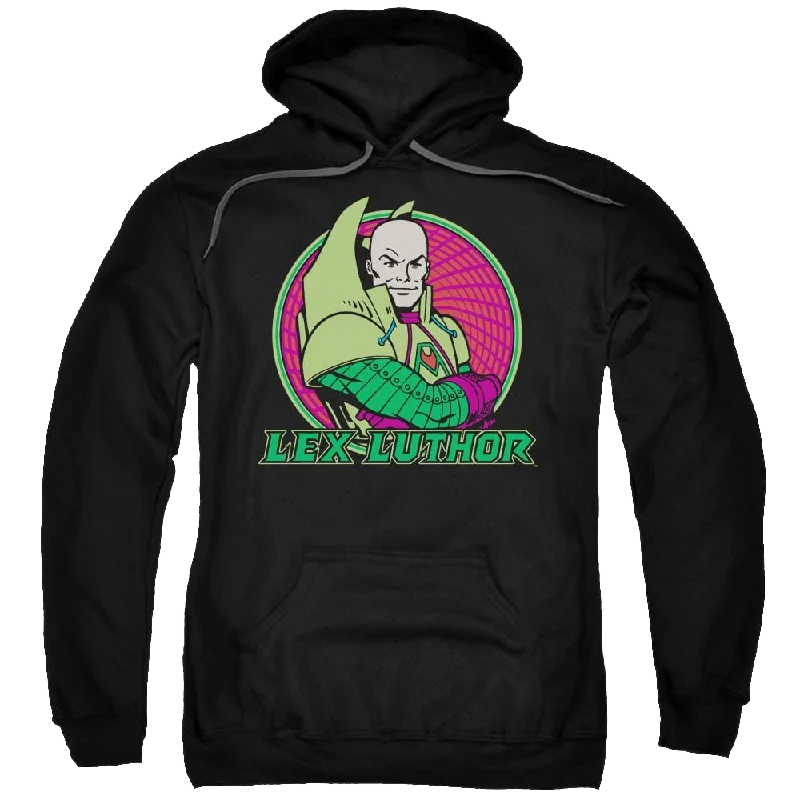 DC Comics Lex Luthor - Pullover Hoodie Flutter Sleeve Feminine