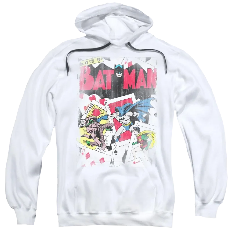 DC Comics Number 11 Distressed - Pullover Hoodie Batwing Sleeve Top