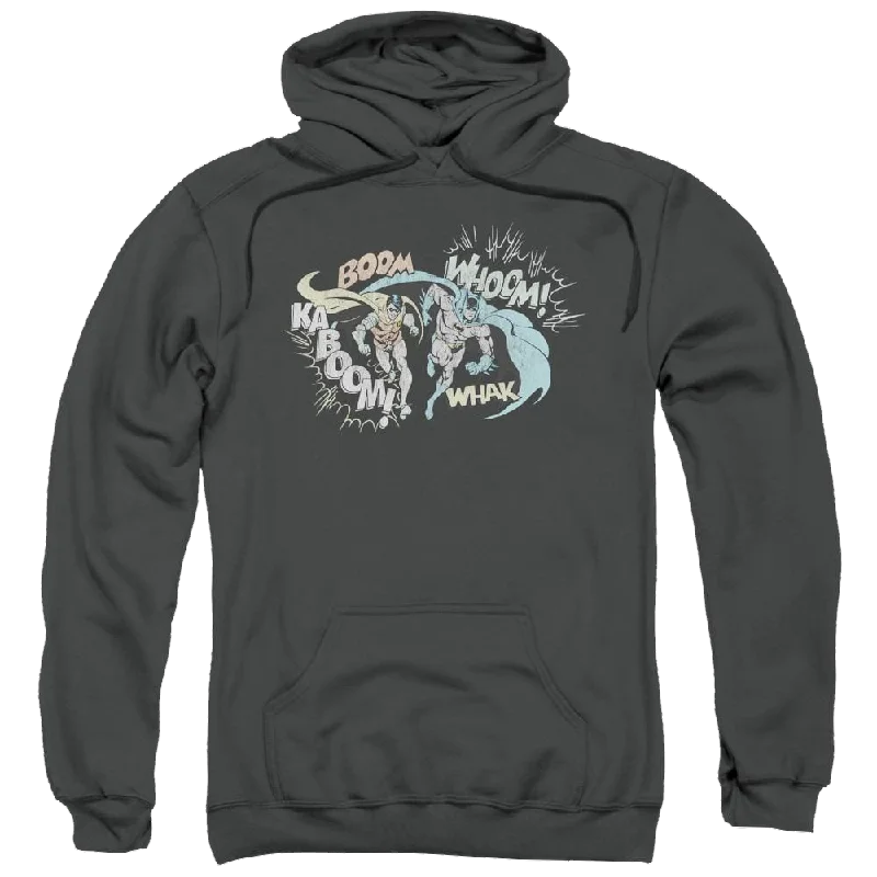 DC Comics Action Duo - Pullover Hoodie Ruffled Neck Pullover